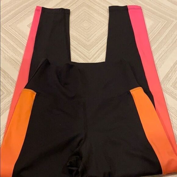 Beach Riot Sport Black w/ Pink/Orange Side Stripes - Picture 6 of 6